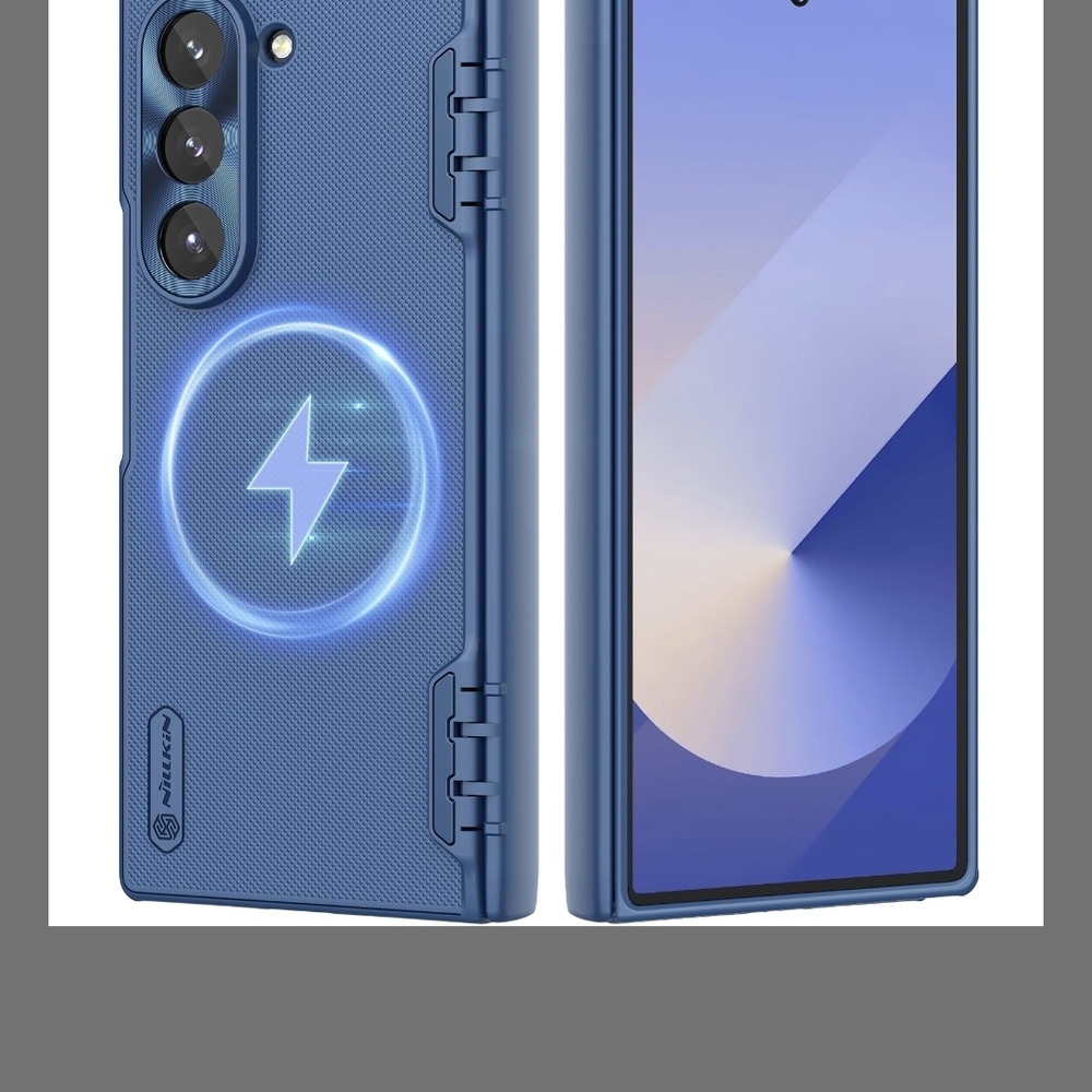 Blue Magnetic Case for SAM Z Fold 6 5G